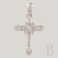 Γυναικείος σταυρός Κ18